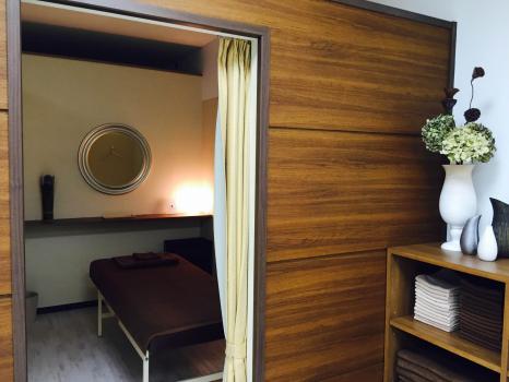 個室も２部屋ご用意しております。「クラール鍼灸整骨院」