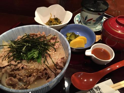 密かな人気 塩牛丼